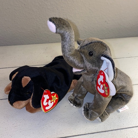 Ty Other - 2 beanie babies Ty stuffed animals Doby & Trumpet​